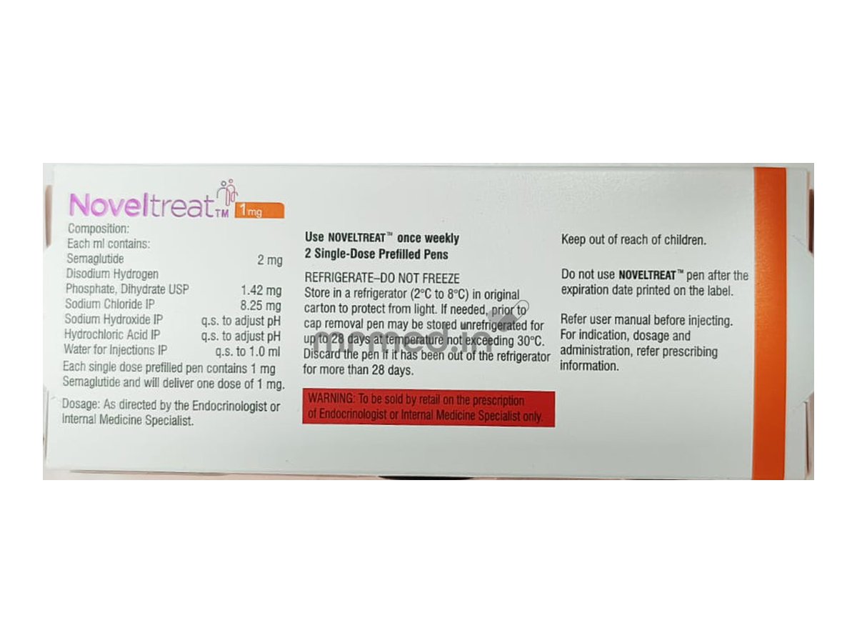 Sun Pharma Noveltreat (Generic Semaglutide)